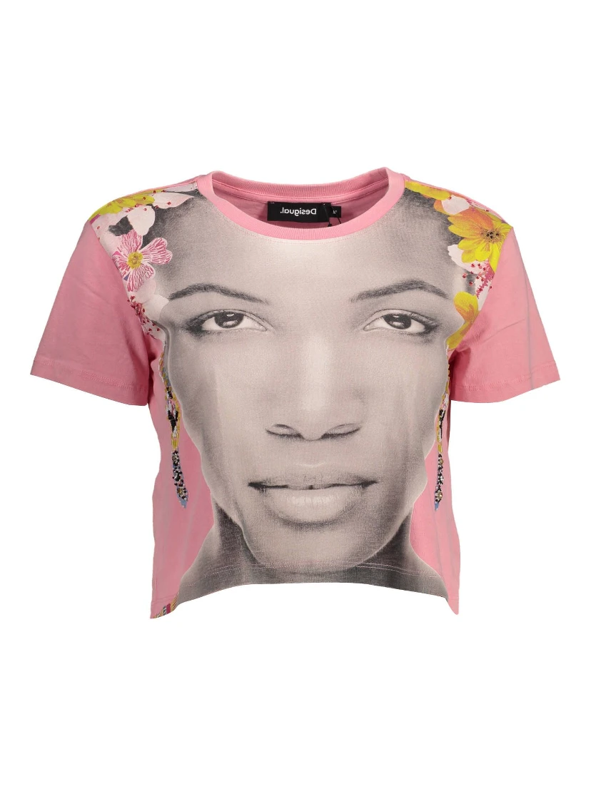 Pink Cotton T-Shirt
