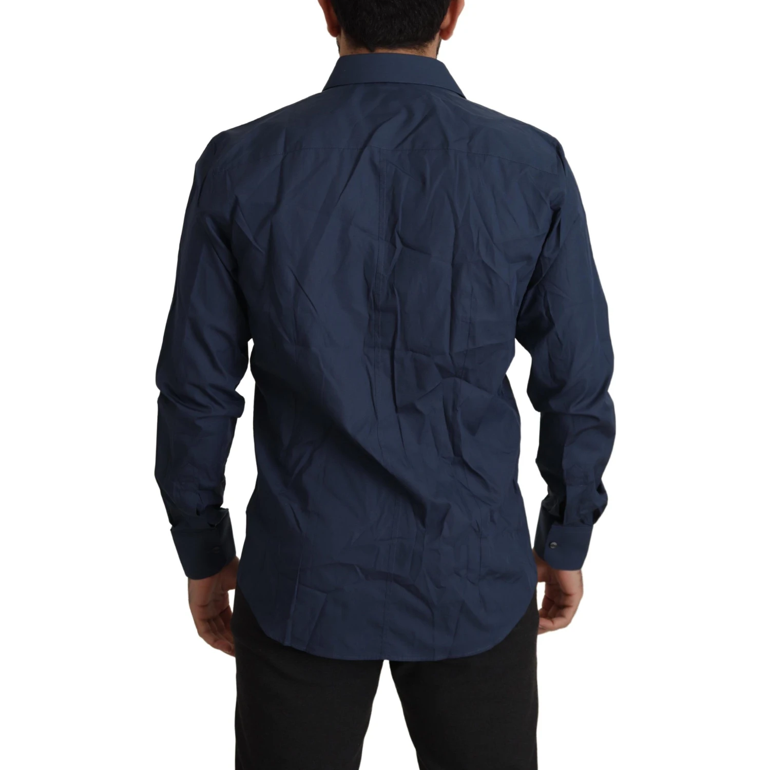 Blue Cotton MARTINI Slim Fit Dress Shirt