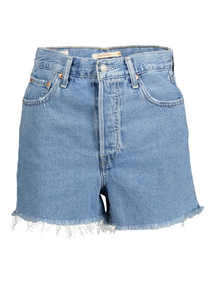 Blue Cotton Jeans Denim