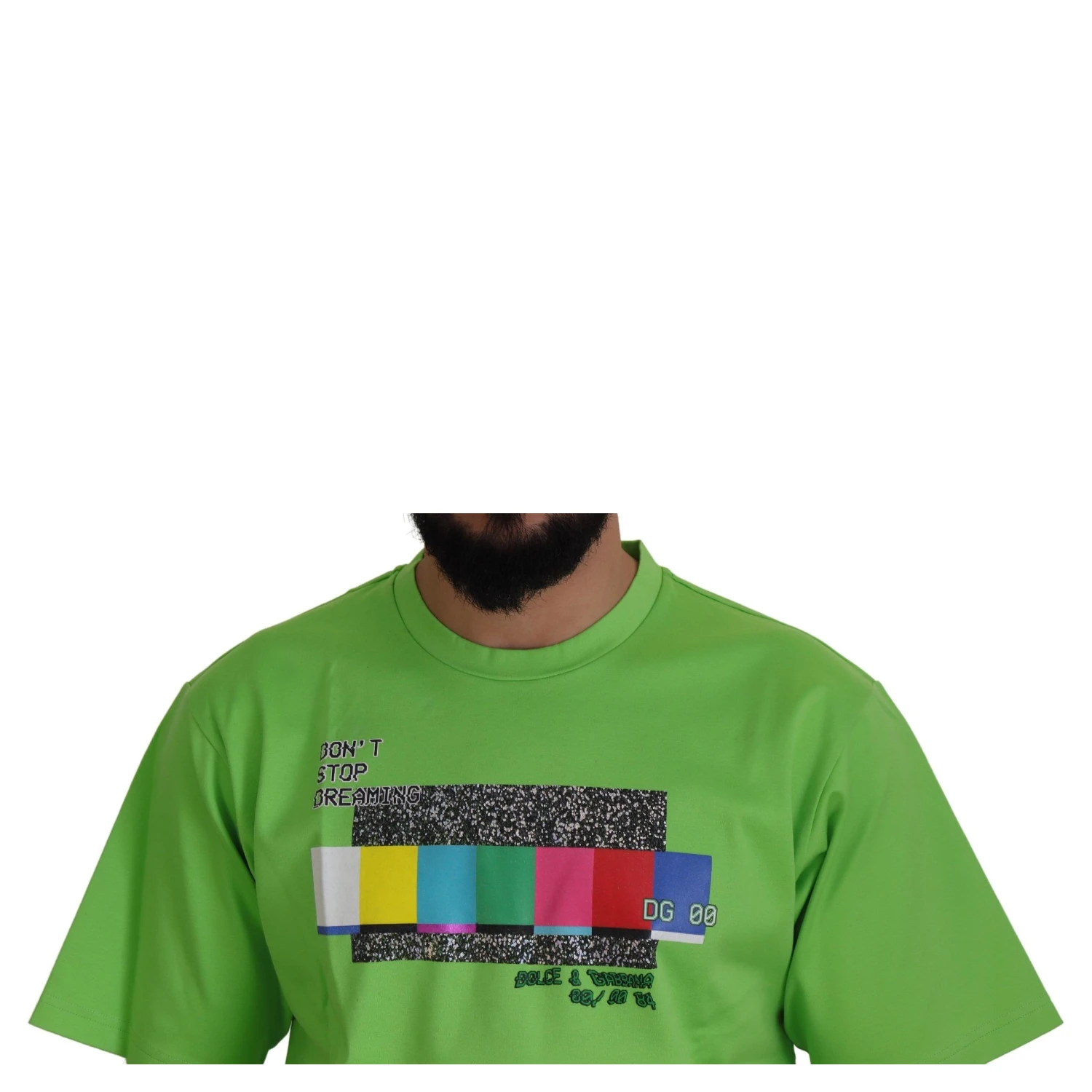 Green Cotton DG CHANNEL Top T-shirt