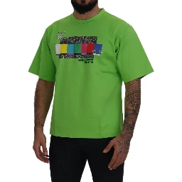 Green Cotton DG CHANNEL Top T-shirt