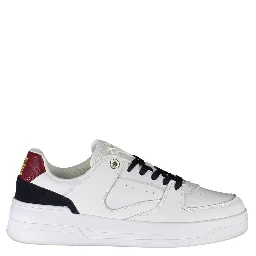 White Polyester Sneaker