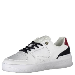 White Polyester Sneaker