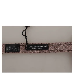 Gray Fantasy Print Adjustable Neck Papillon Bow Tie