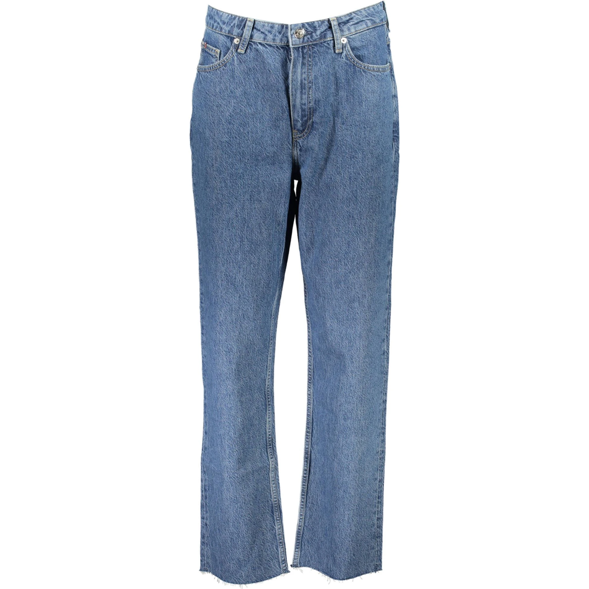 Blue Cotton Jeans Denim