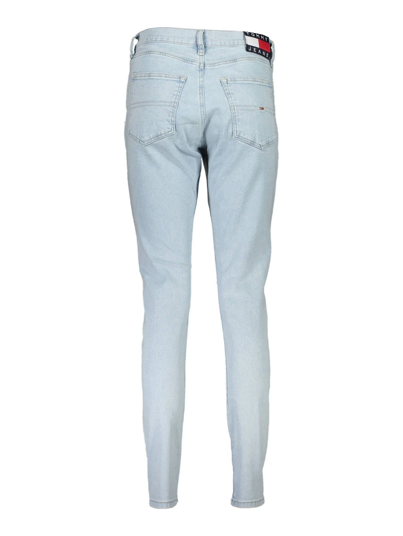 Blue Cotton Jeans Denim