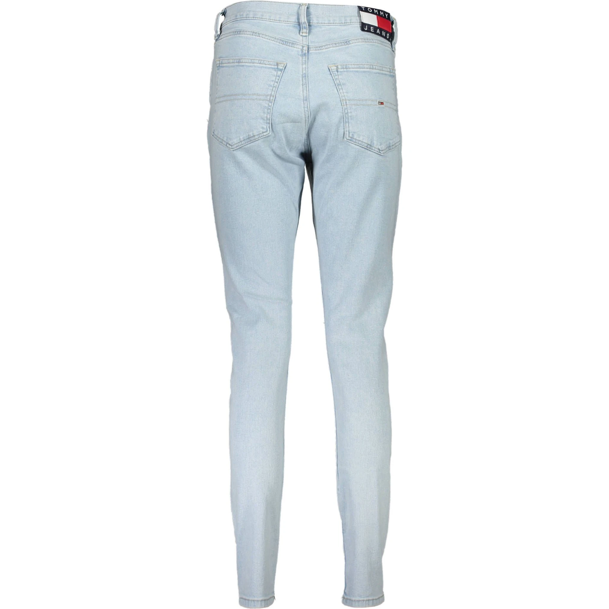 Blue Cotton Jeans Denim