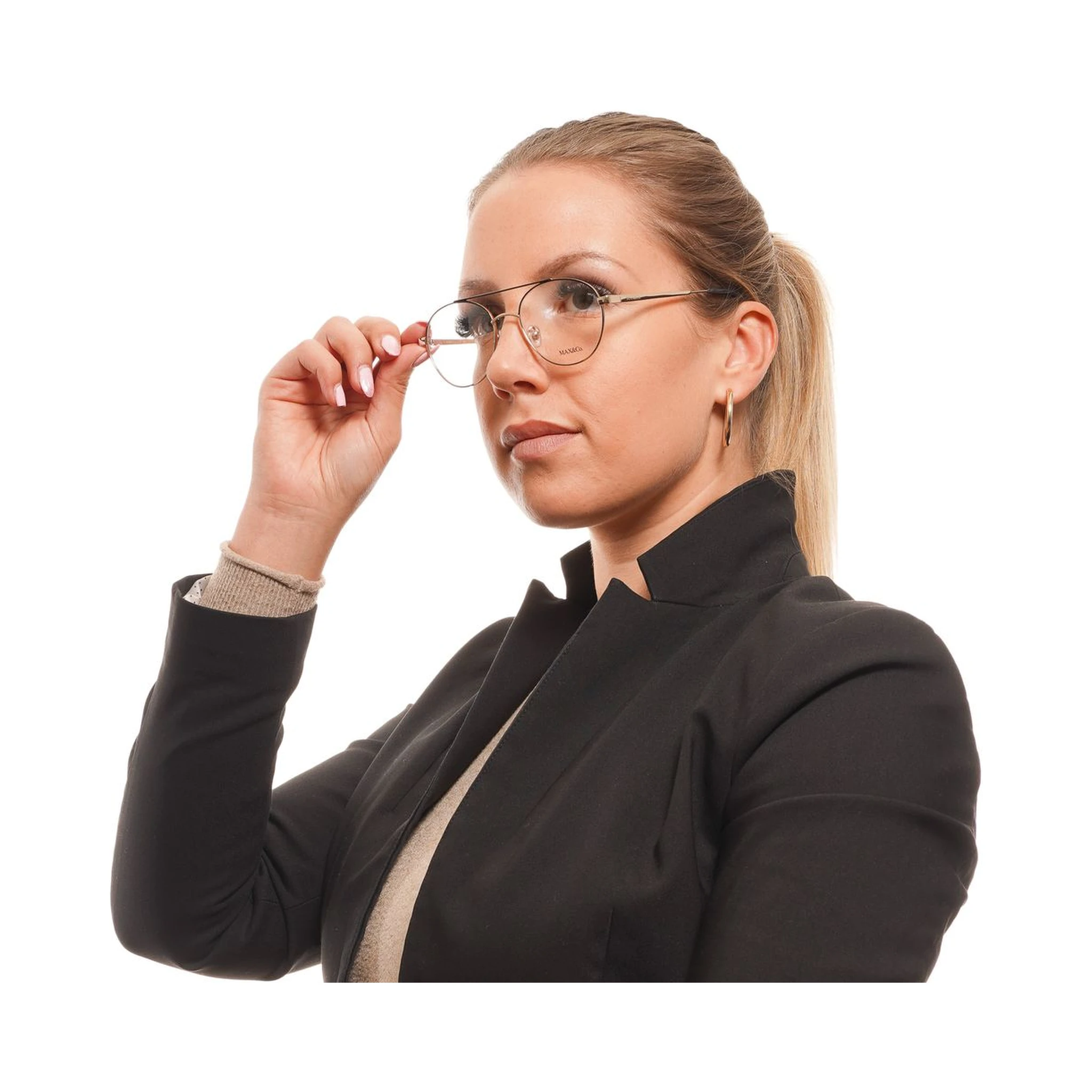 Gold Metal Glasses (Frames)