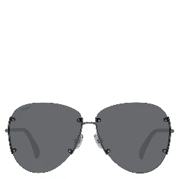 Gray Metal Sunglasses