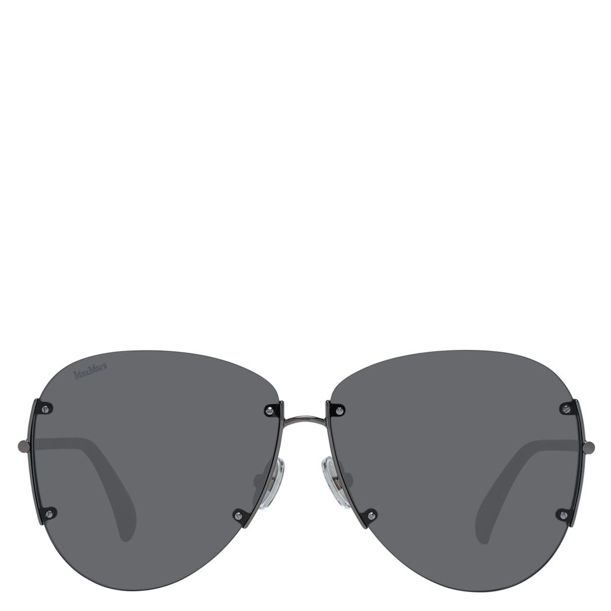 Gray Metal Sunglasses