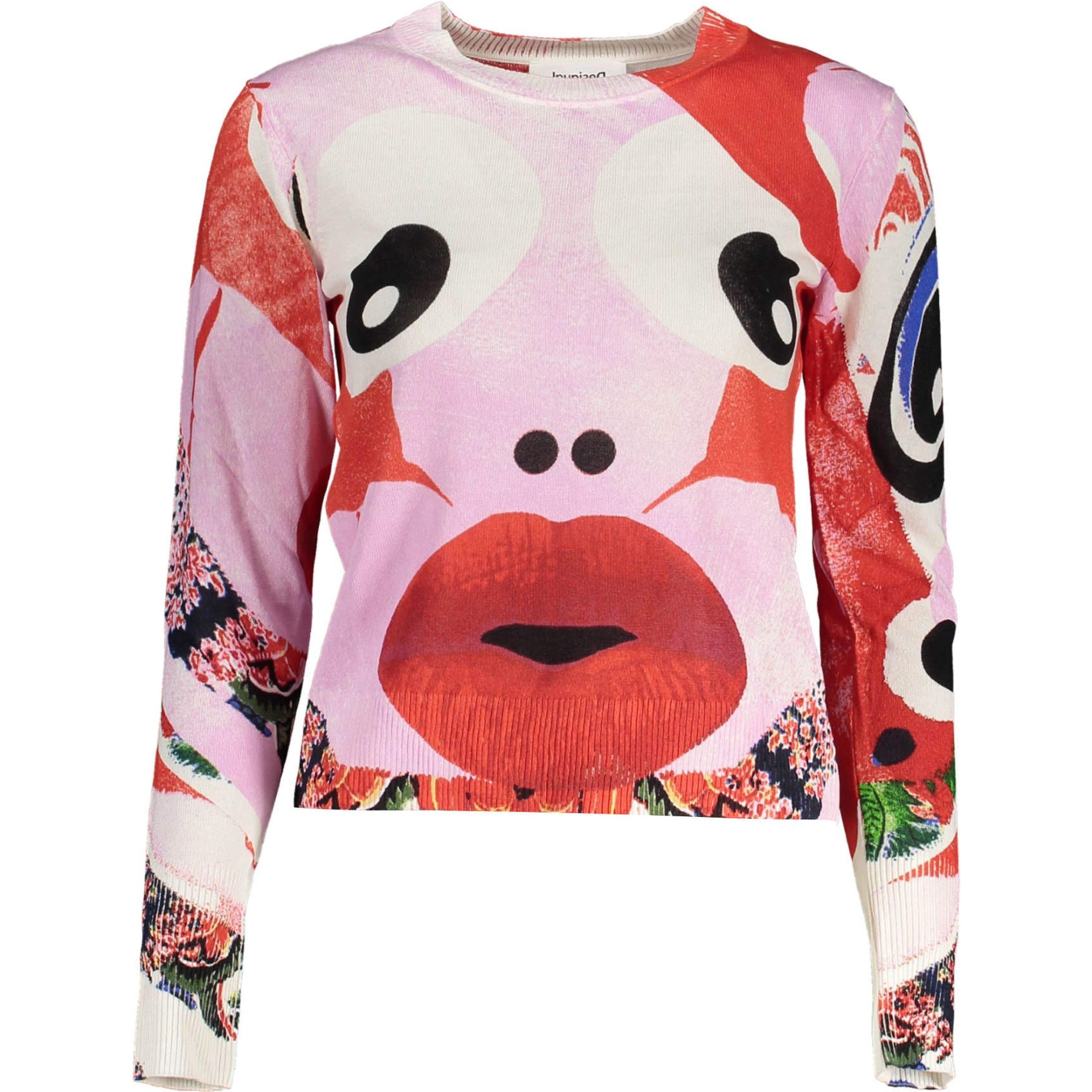 Pink Linen Sweater