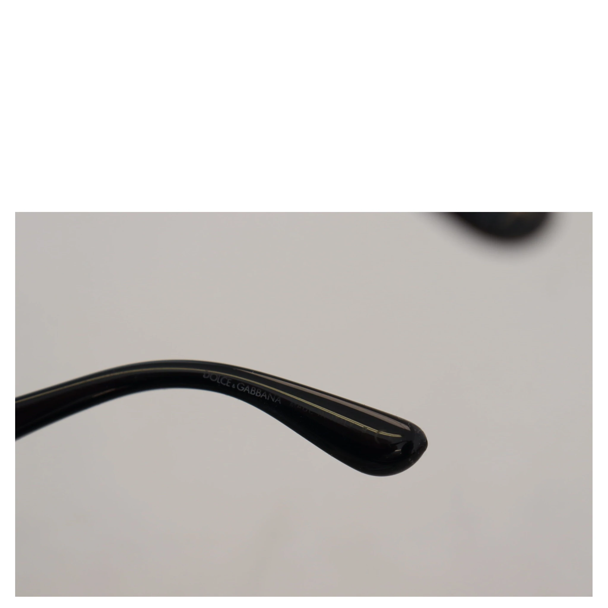 Black Gold Sequin Butterfly Polarized DG4326 Sunglasses