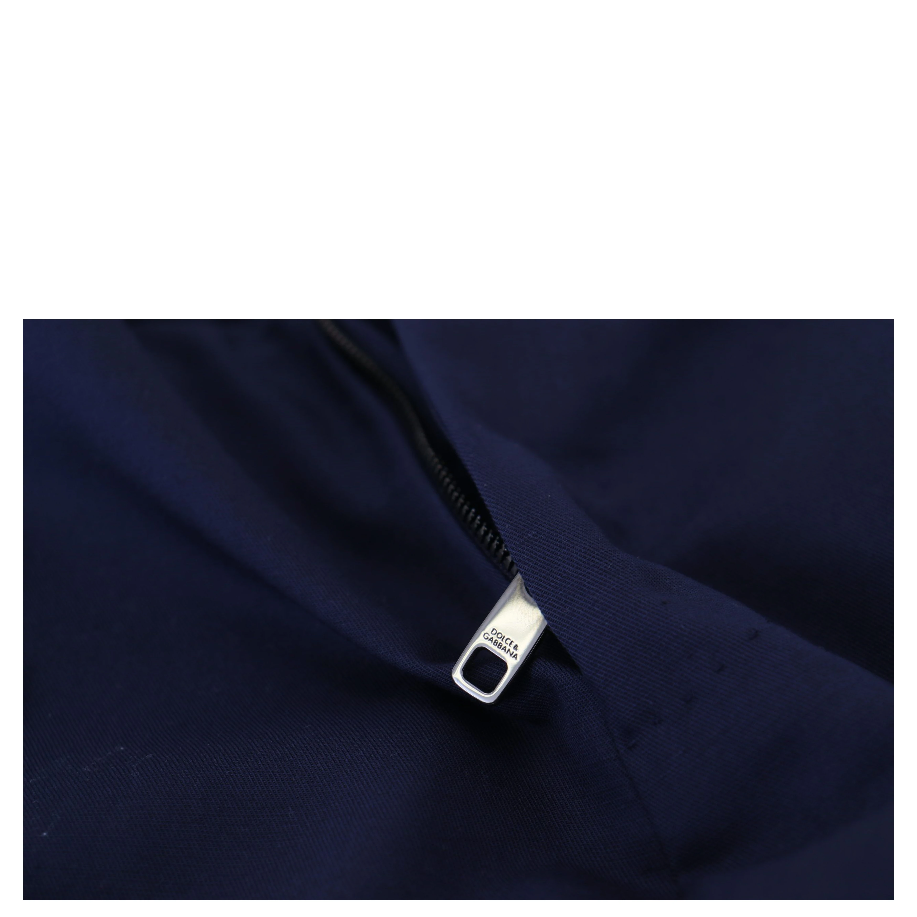 Blue Linen Cotton Slim Trousers Chinos Pants