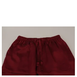 Bordeaux Silk DG Sleep Lounge Pants