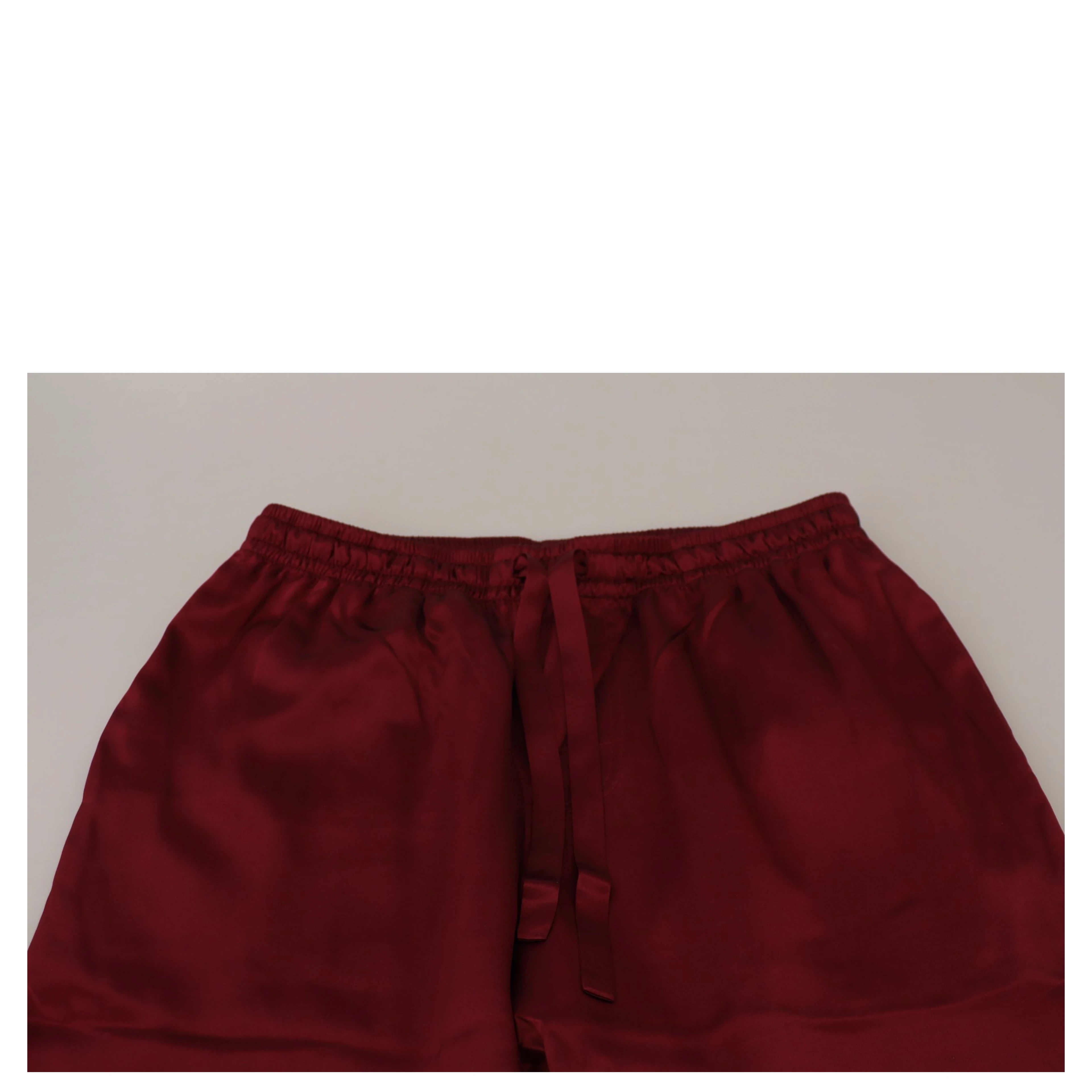 Bordeaux Silk DG Sleep Lounge Pants