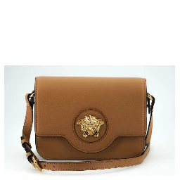 Brown Calf Leather Shoulder Bag