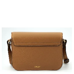 Brown Calf Leather Shoulder Bag