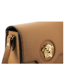 Brown Calf Leather Shoulder Bag