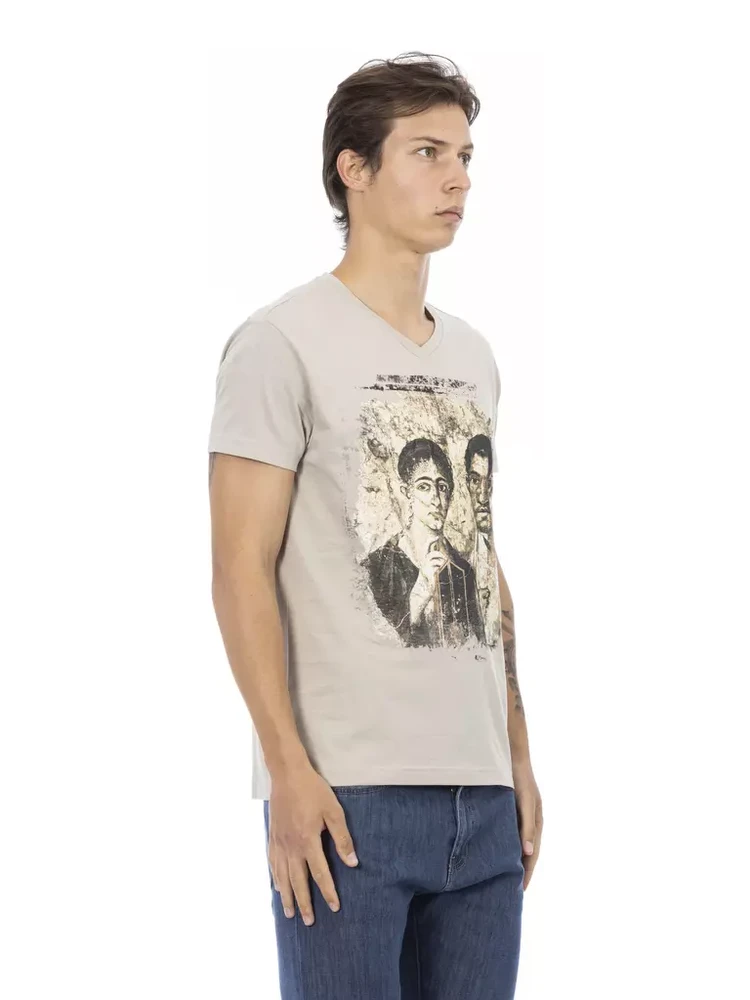 Beige Cotton T-Shirt alternative