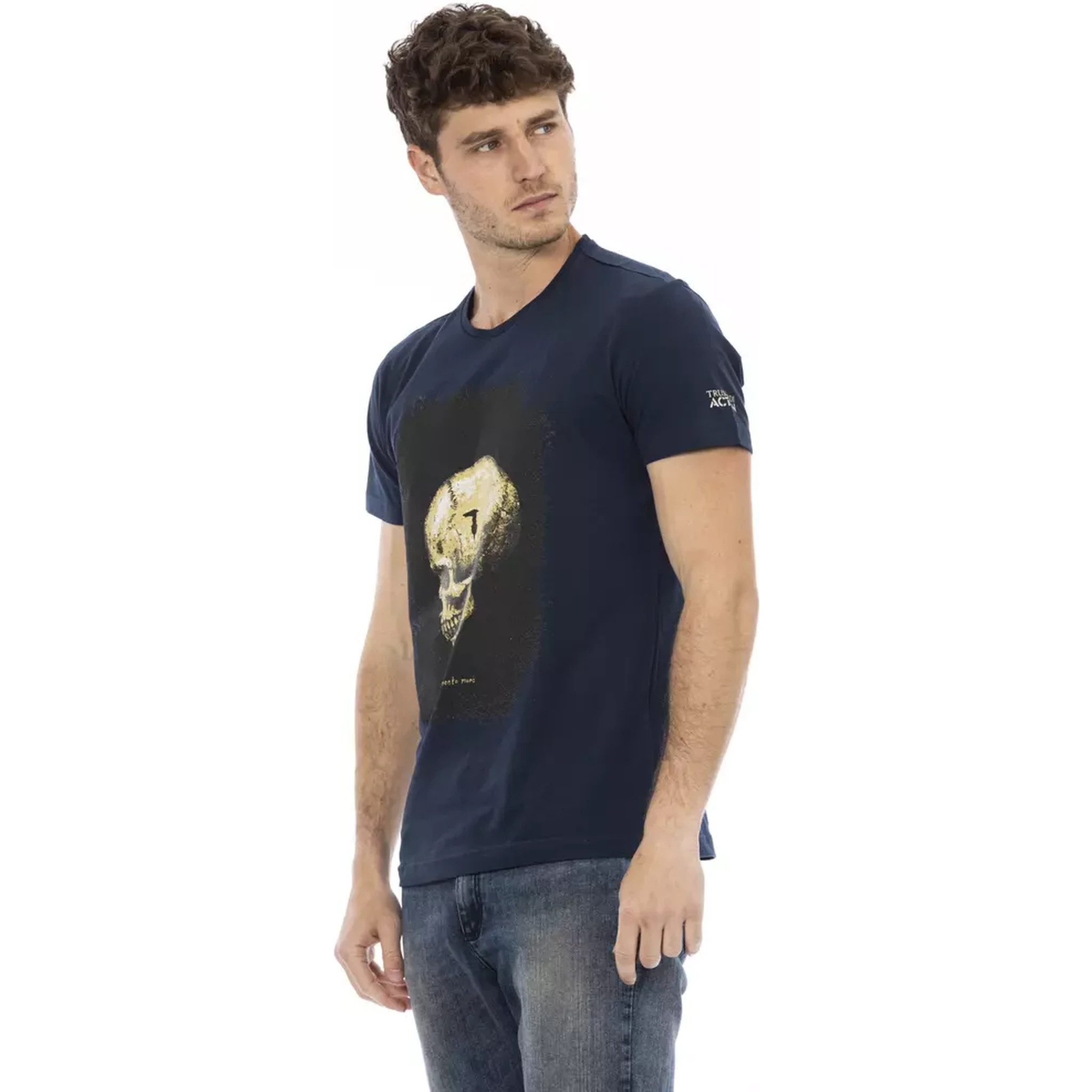Blue Cotton T-Shirt