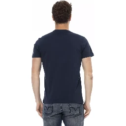 Blue Cotton T-Shirt