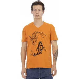 Orange Cotton T-Shirt