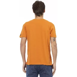 Orange Cotton T-Shirt