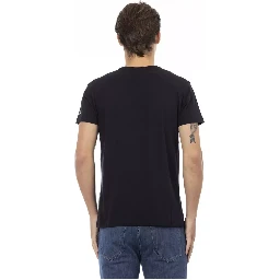 Black Cotton T-Shirt