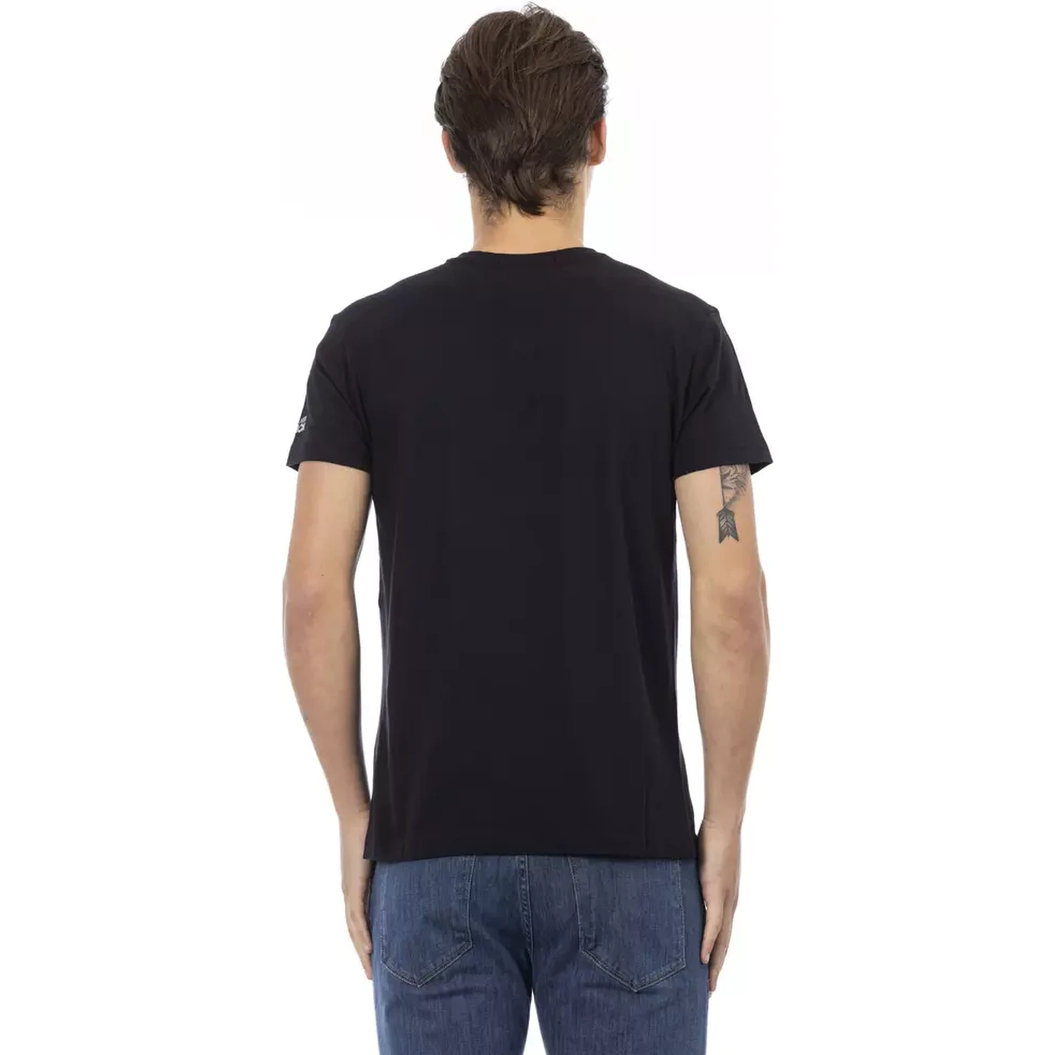 Black Cotton T-Shirt