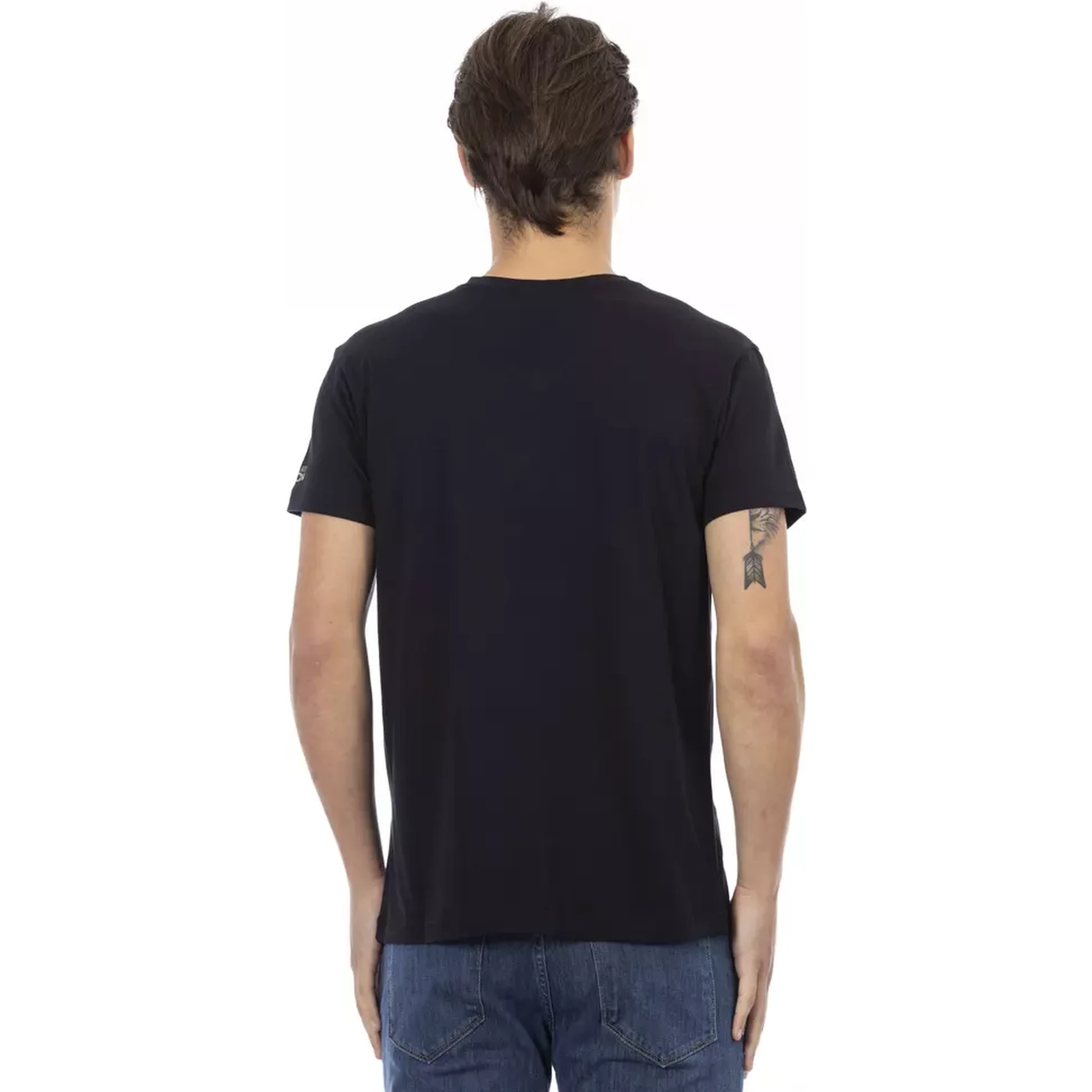 Black Cotton T-Shirt