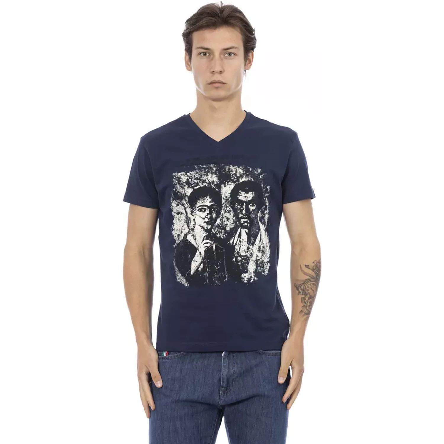 Blue Cotton T-Shirt