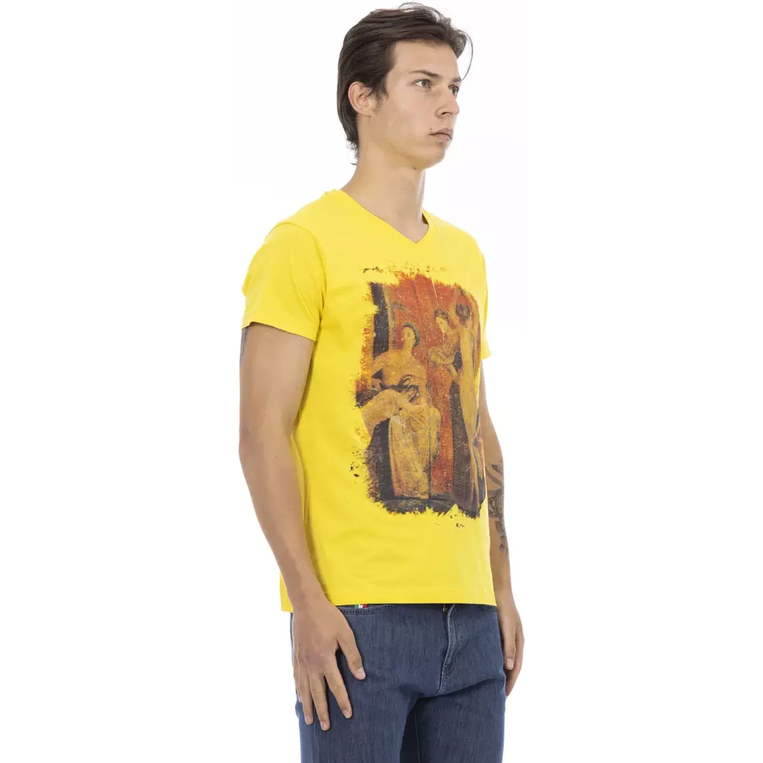 Yellow Cotton T-Shirt
