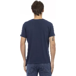 Blue Cotton T-Shirt