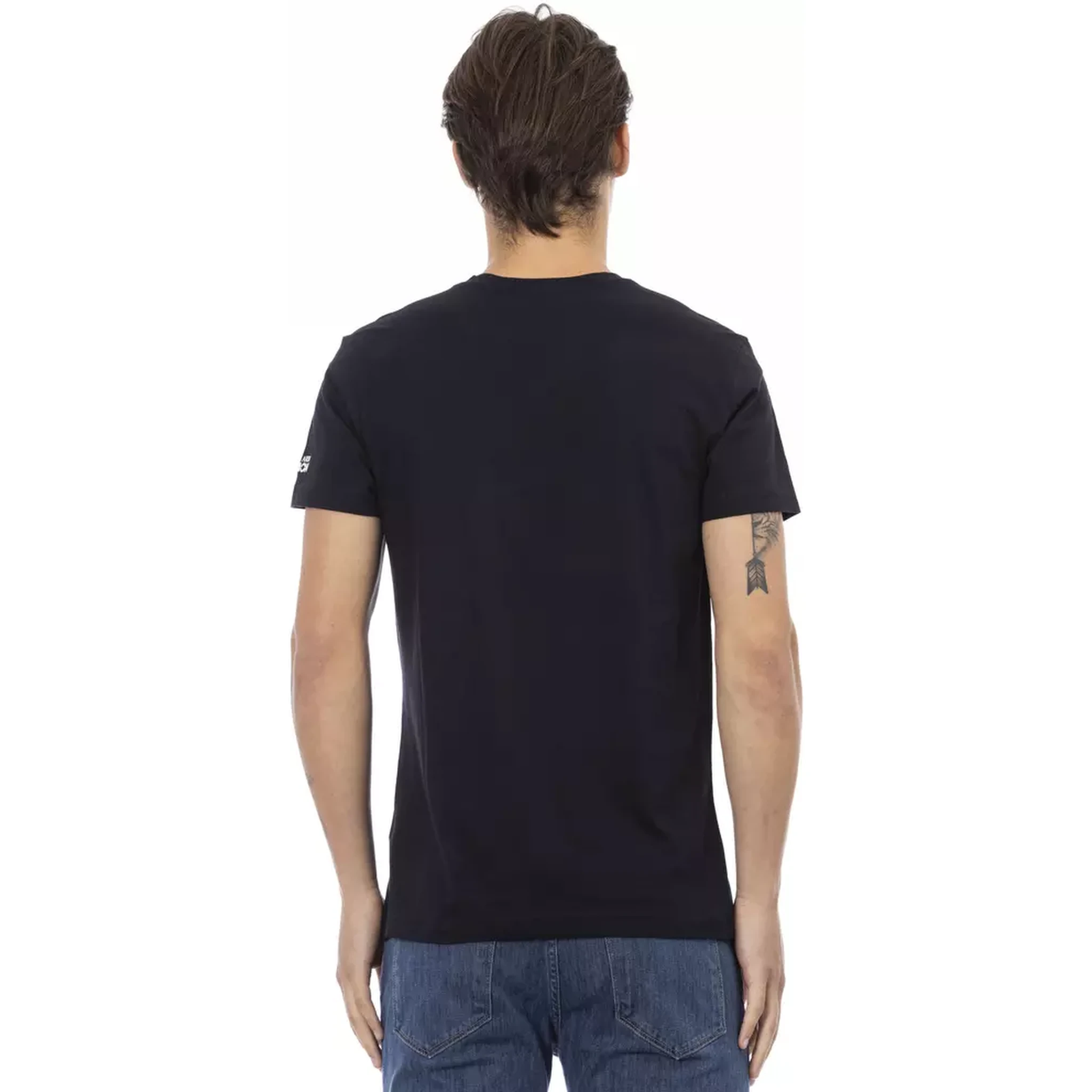Black Cotton T-Shirt