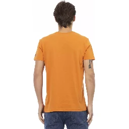 Orange Cotton T-Shirt
