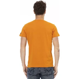 Orange Cotton T-Shirt