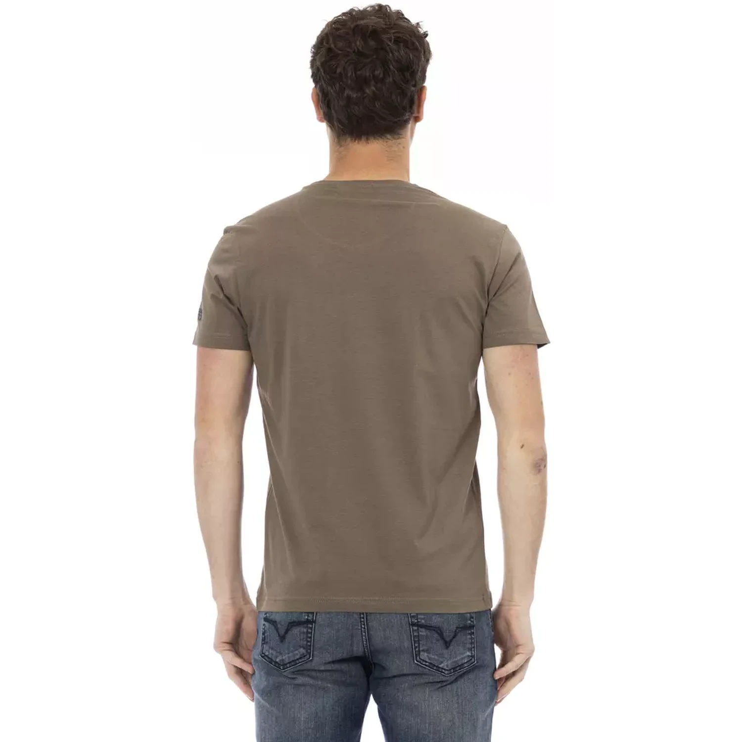 Brown Cotton T-Shirt