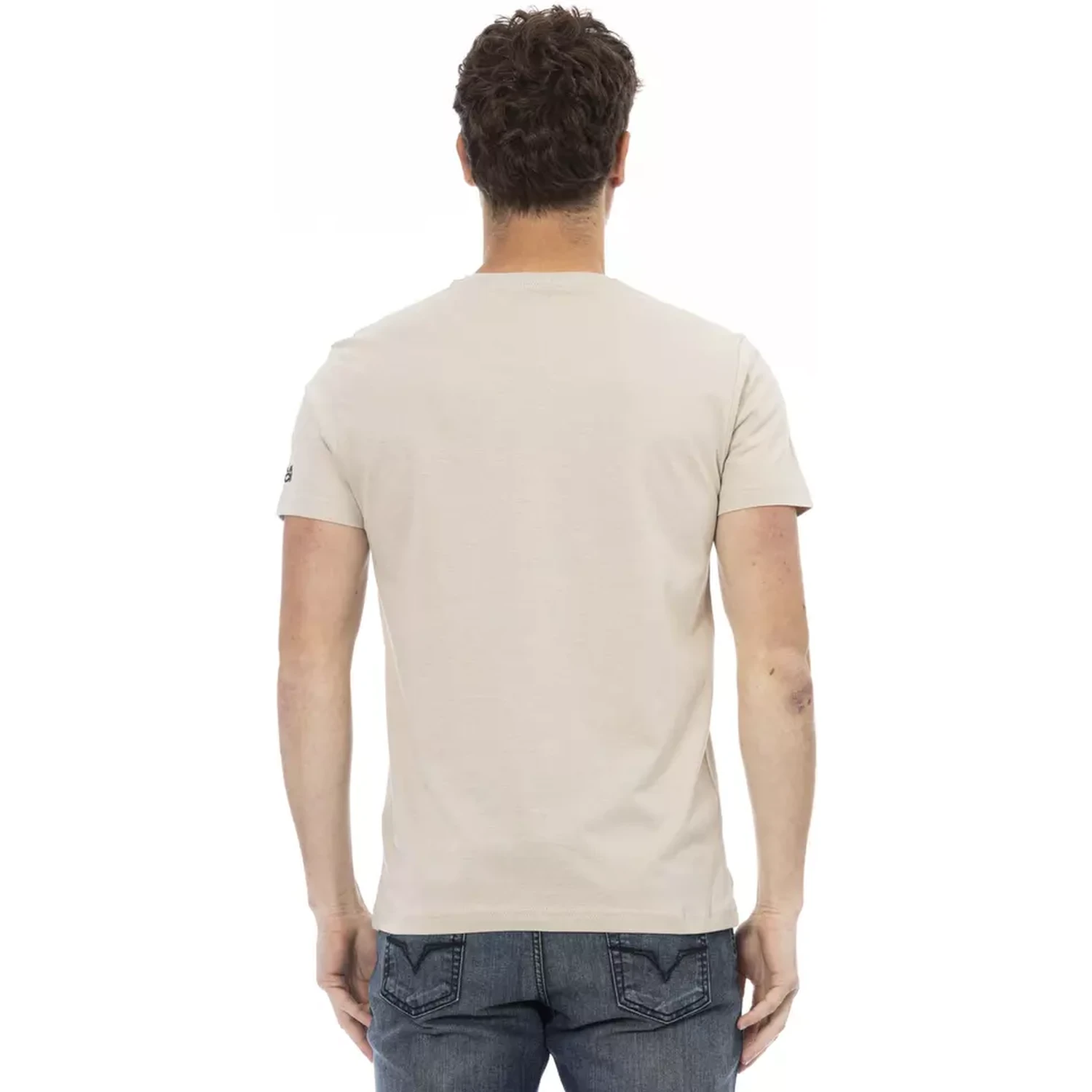 Beige Cotton T-Shirt