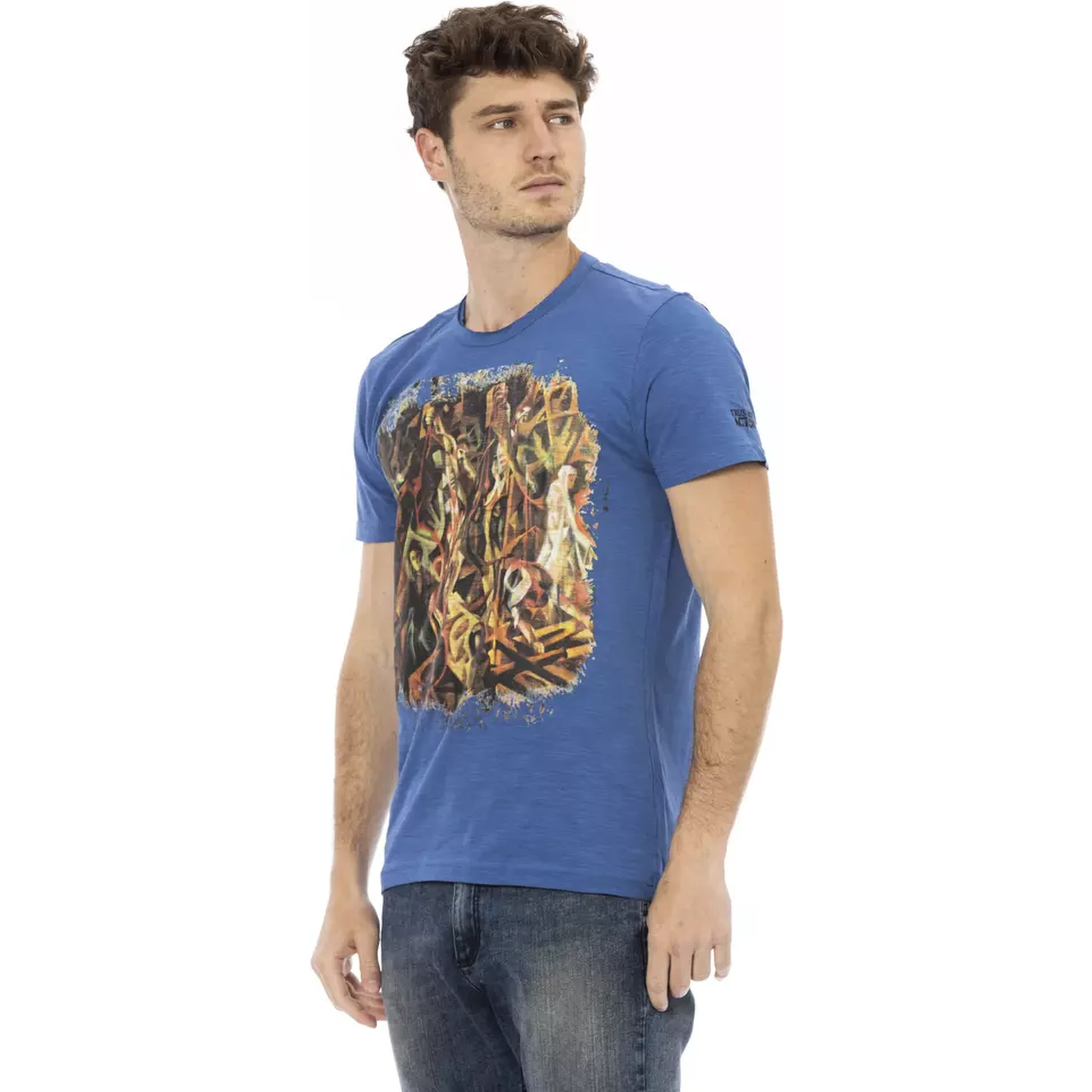 Blue Cotton T-Shirt