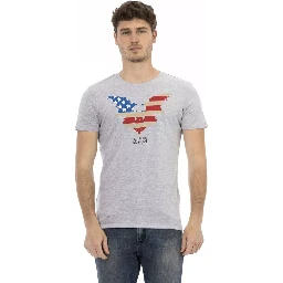 Gray Cotton T-Shirt