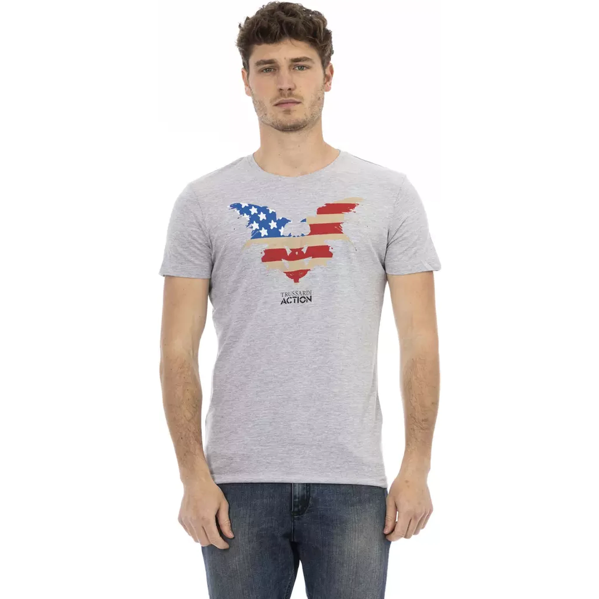Gray Cotton T-Shirt