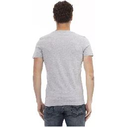 Gray Cotton T-Shirt