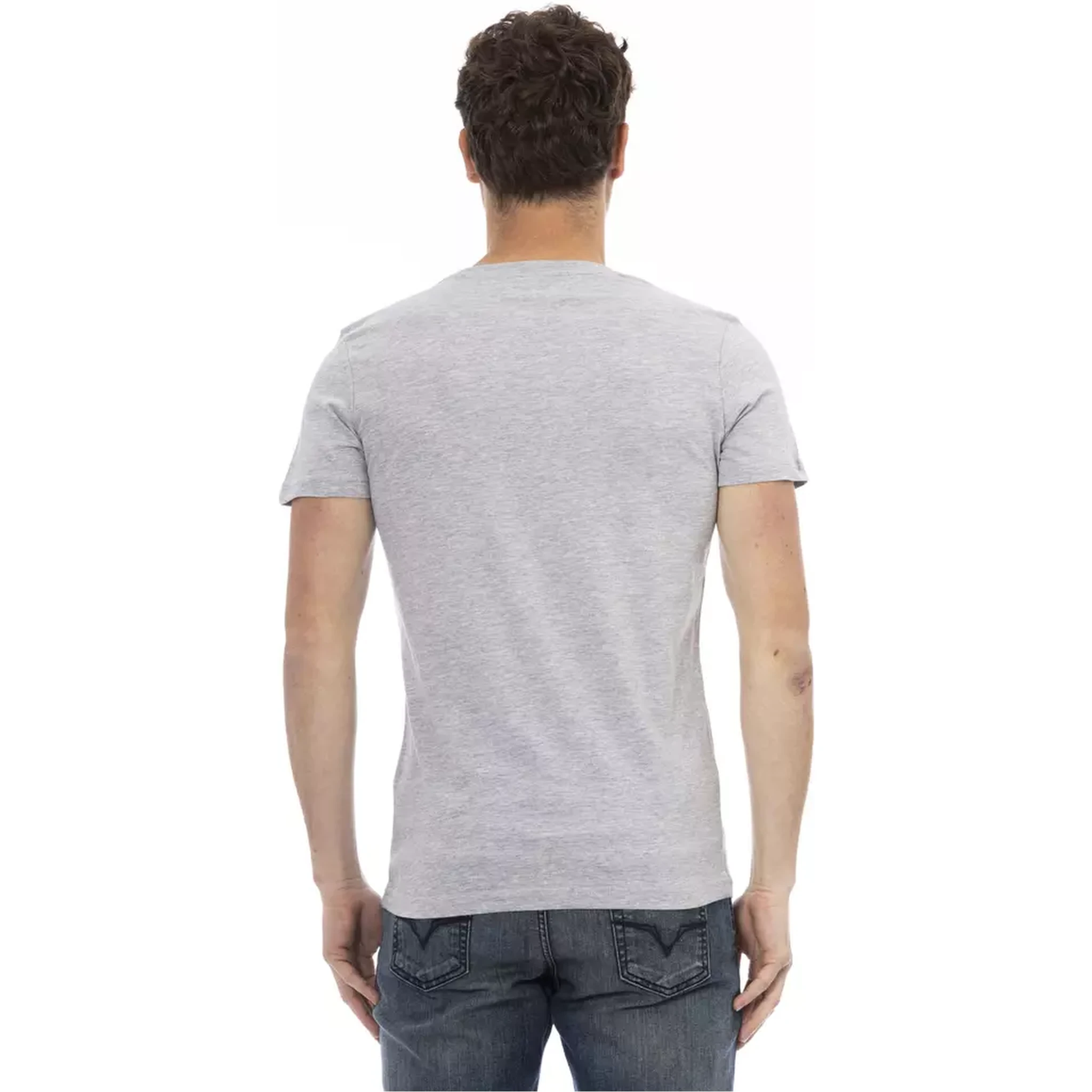 Gray Cotton T-Shirt