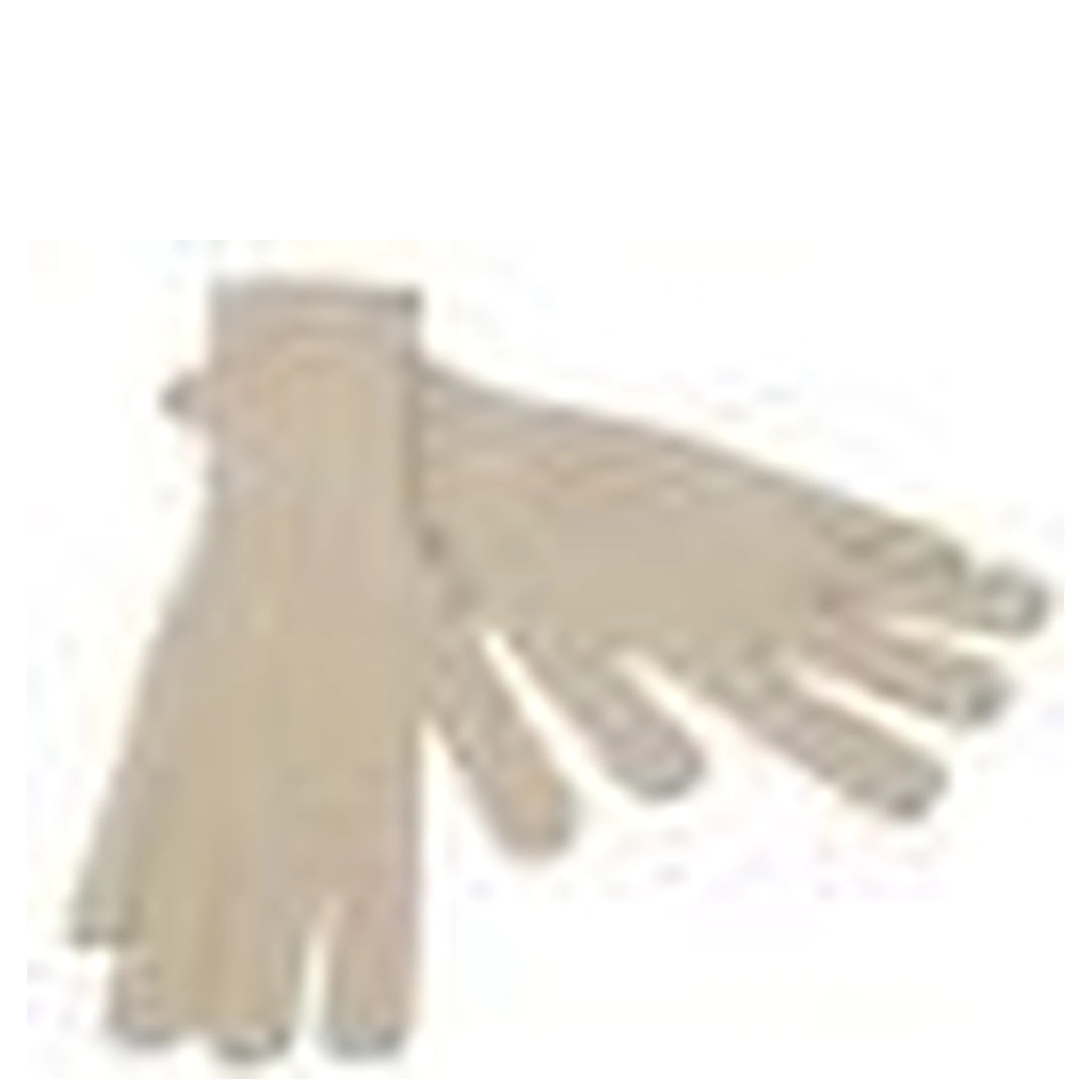 White Cashmere Knitted Hands Mitten Mens Gloves