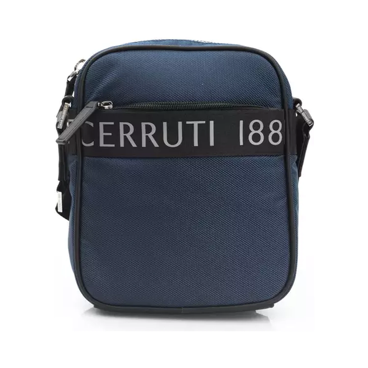 Blue Nylon Crossbody Bag