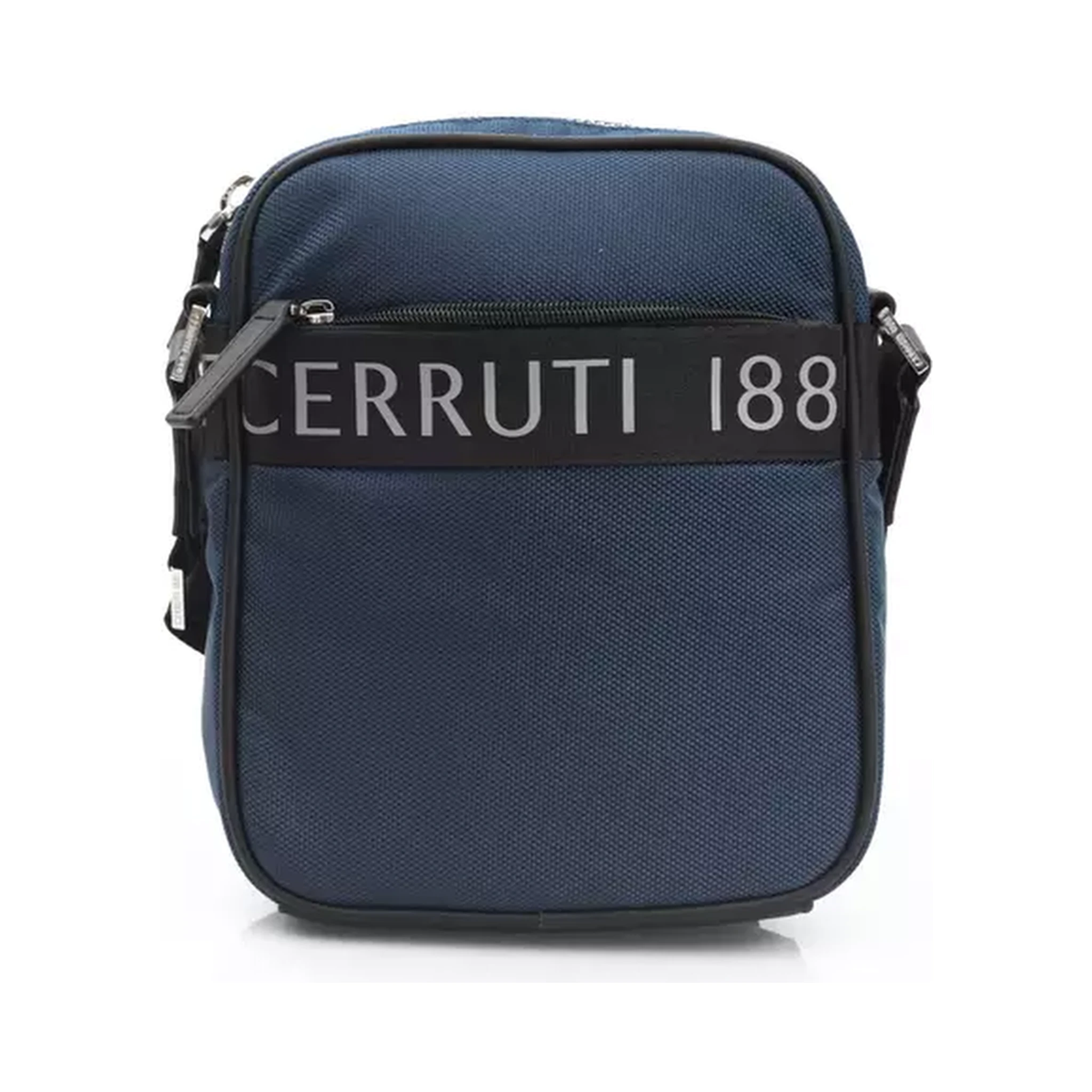 Blue Nylon Crossbody Bag