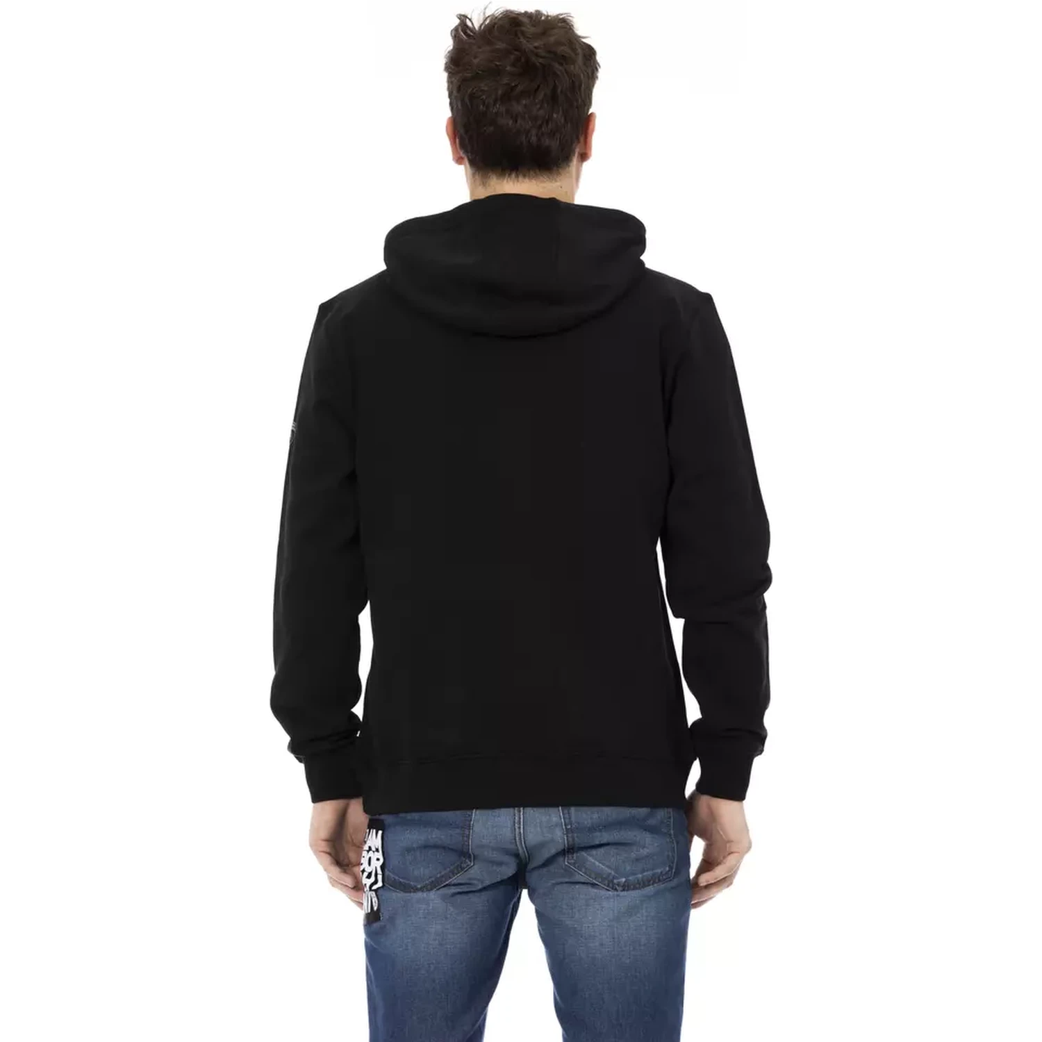 Black Cotton Sweater