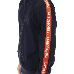 Blue Polyester Sweater