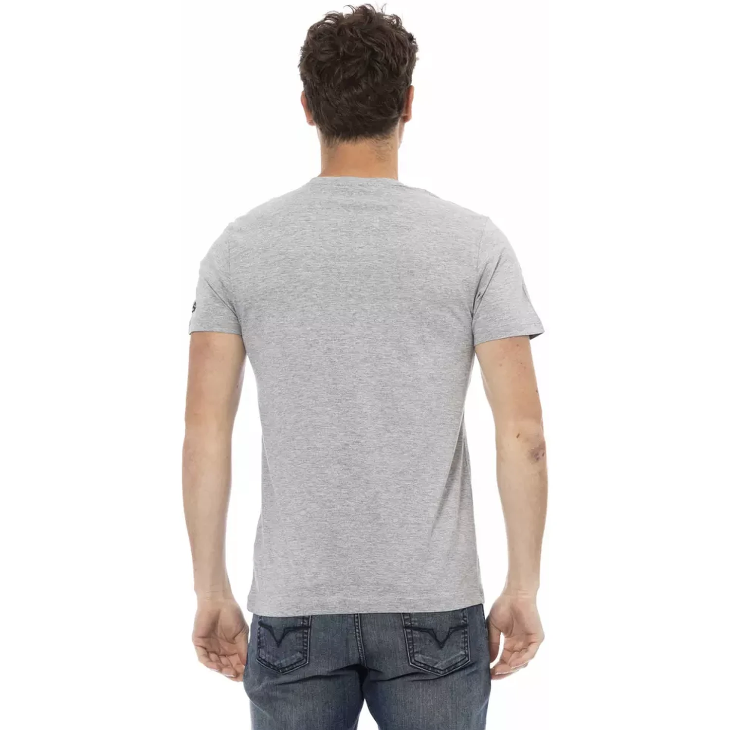 Gray Cotton T-Shirt