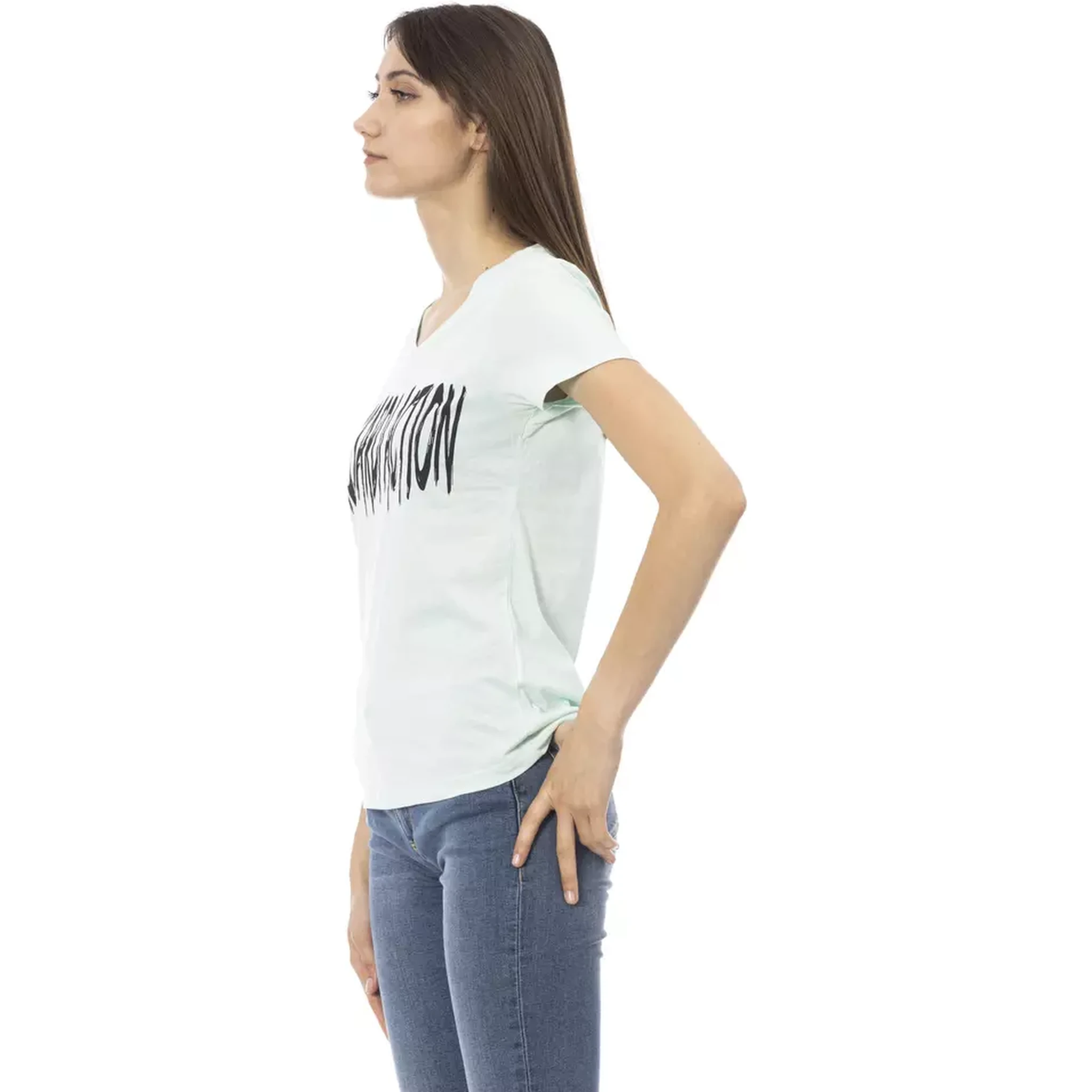 Light Blue Cotton T-Shirt